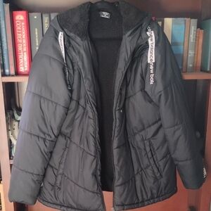 New Balance Black Quilted Jacket